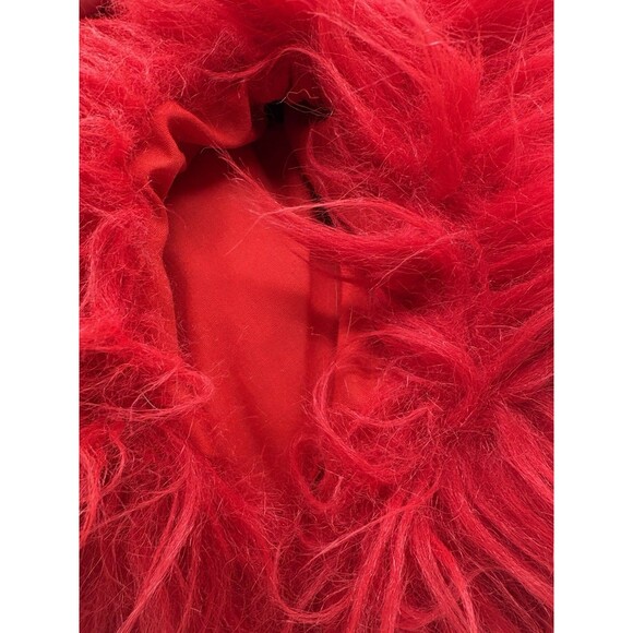 Vintage Raz Furbles Red Plush Monster Hand Puppet 14" 1987 Yang Jee - Picture 5 of 10